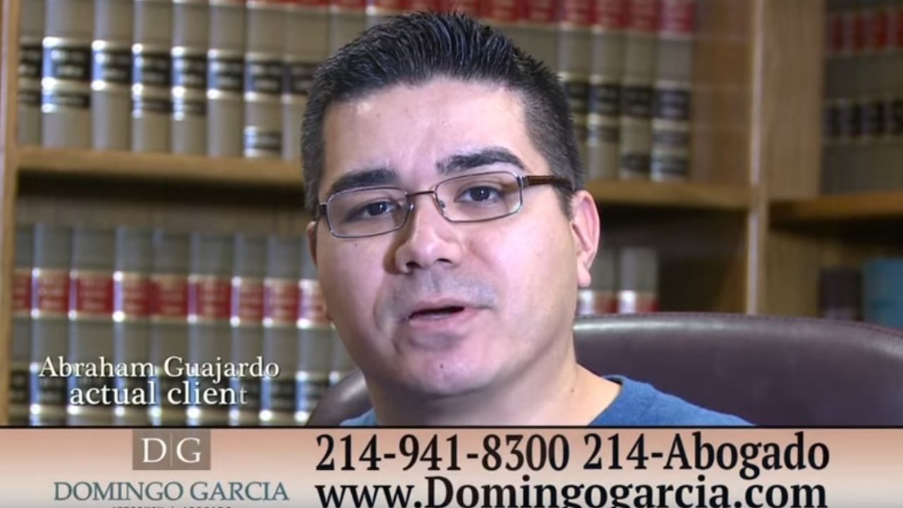 Abraham Guajardo client | Domingo Garcia Law Firm