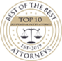 TOP 10 Attorneys award | Domingo Garcia Law Firm
