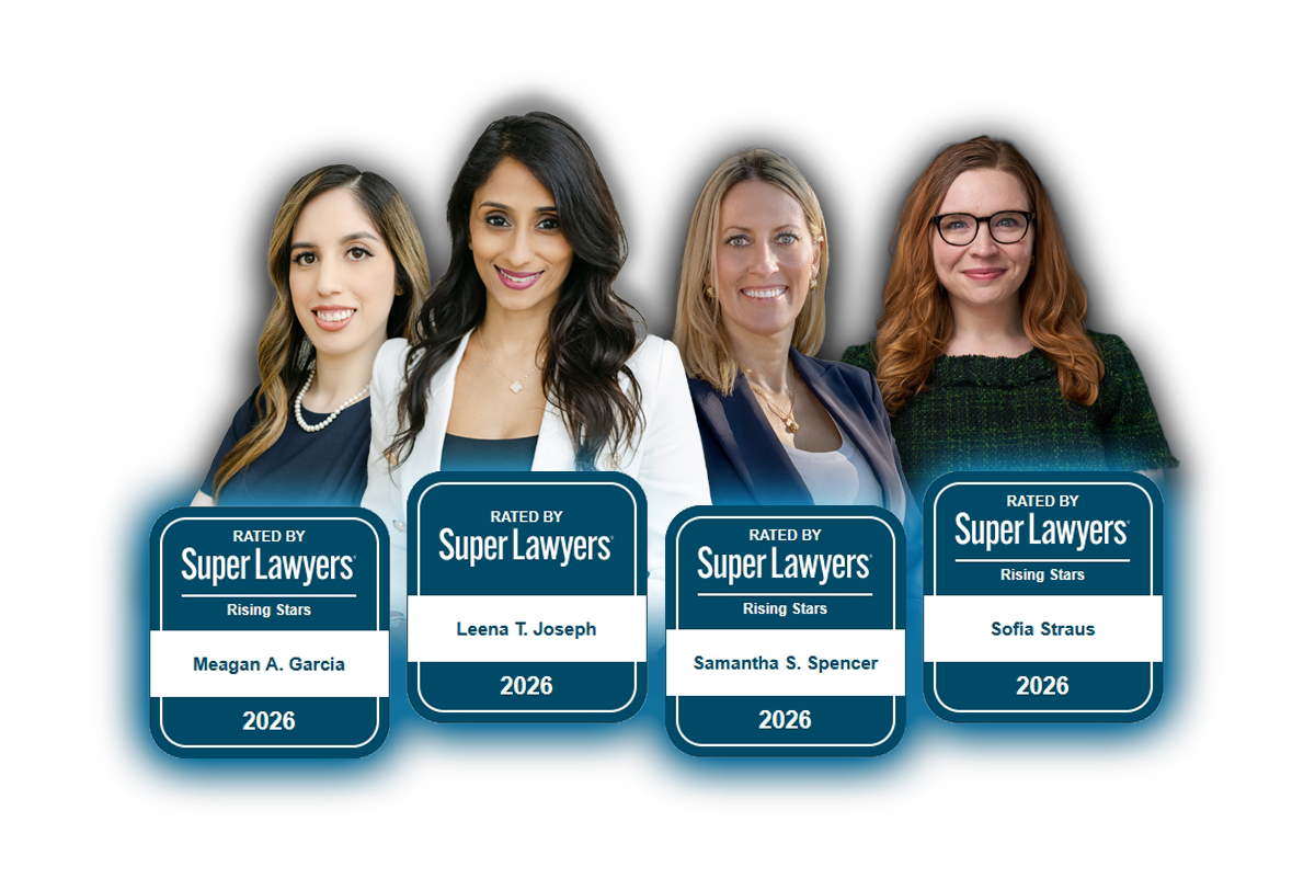 Super_Lawyers_2026_web_group 2026 Super Lawyers - Law Office of Domingo Garcia - Leena Joseph - Meagan Garcia - Samantha Spencer - Sofia Straus